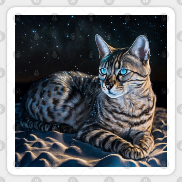 Silver on sale bengal cat